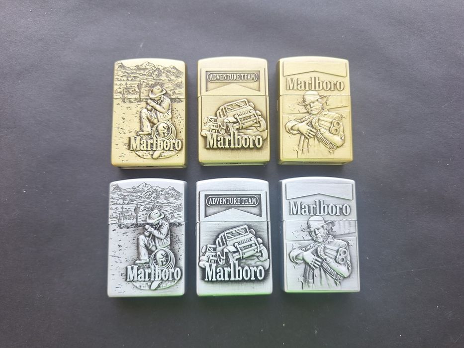 Газови запалки Marlboro-тип Zippo (3бр. за 20лв)