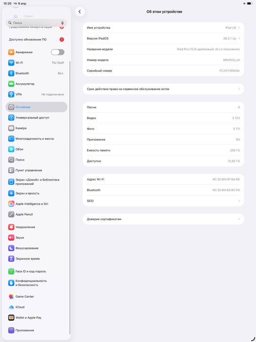 Ipad Pro m2 (2022)