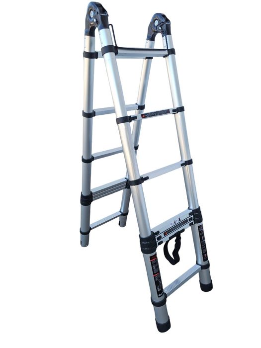 Телескопична алуминиева стълба TOOLSA