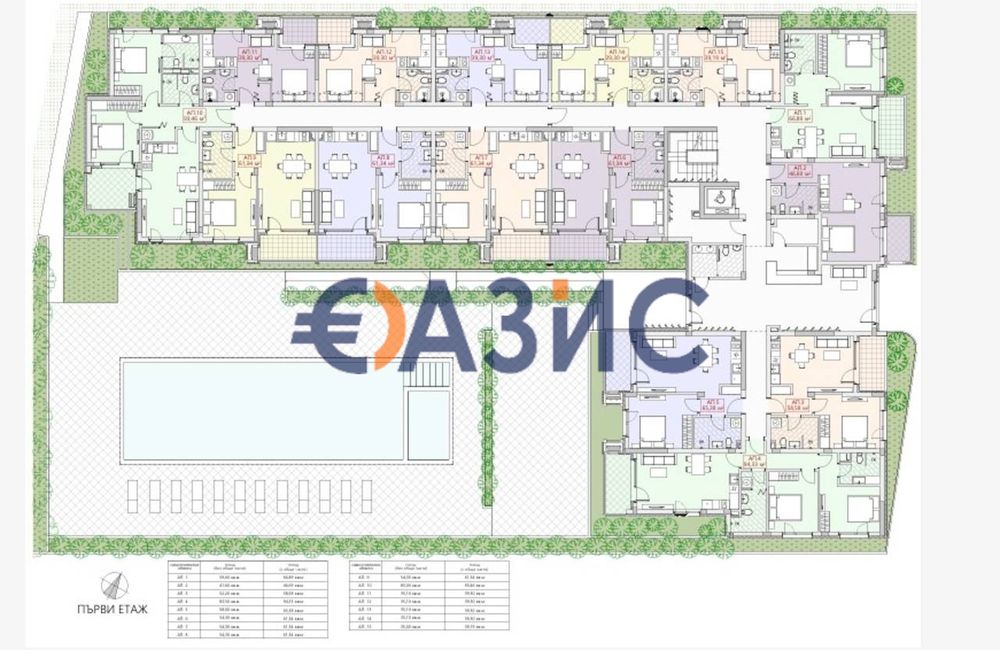 Продава се Двустаен апартамент в Несебър - 61 кв.м за 732 €/кв.м - Снимка #14