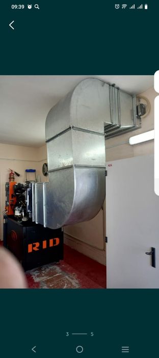 Вентиляция ,услуги жестянщика