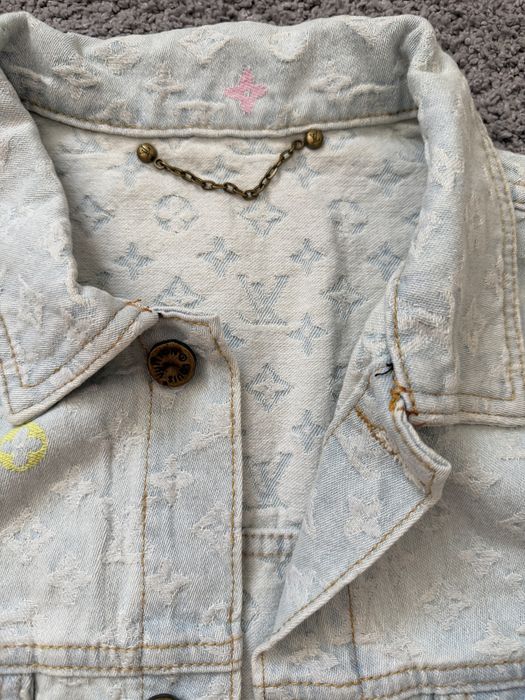 Geaca de blugi Louis Vuitton