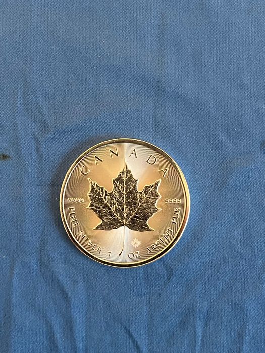 Maple leaf 1-Argint moneda de vanzare