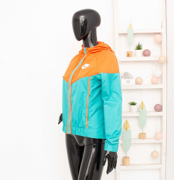 Nike оригинално дамско яке с качулка ветровка горница XS