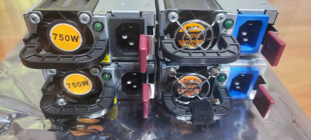 Продавам работещи сървърни захранвания HP 750W