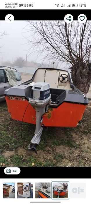 Barcă cabinată + peridoc