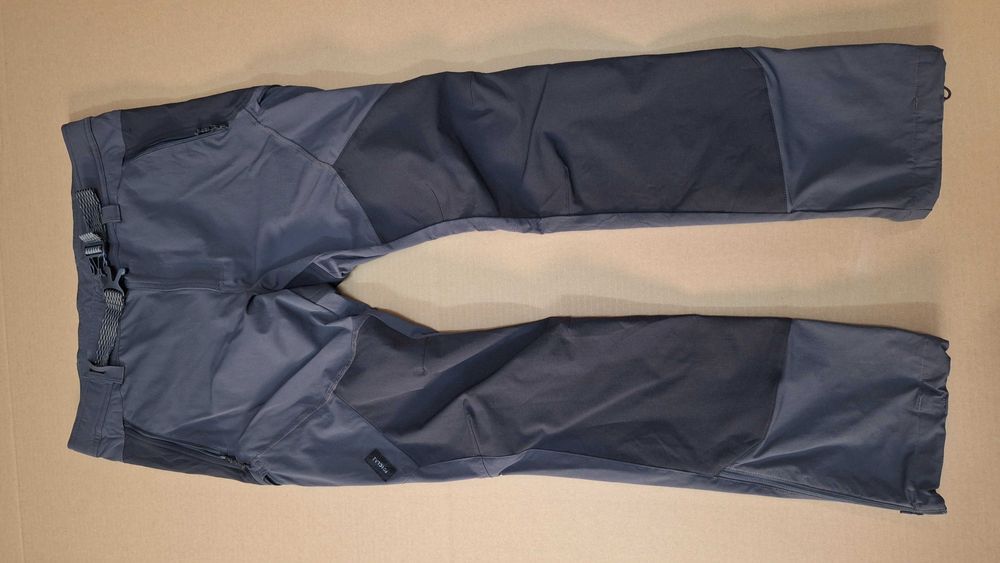 Pantaloni trekking Forclaz marimea L cu dimensiunile