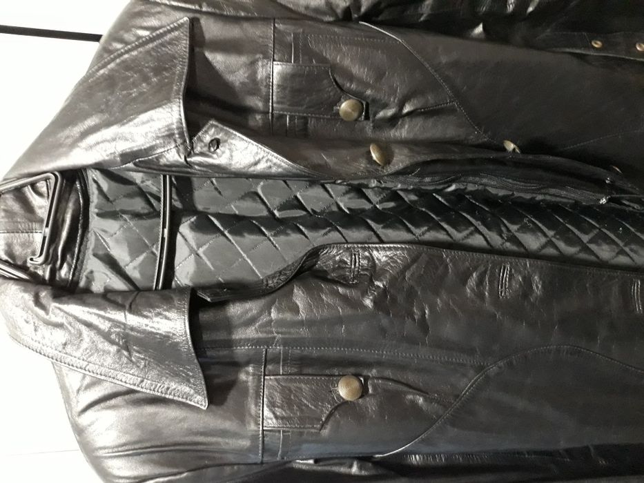 Дълго манто/шуба от висококачествена 100% естествена кожа