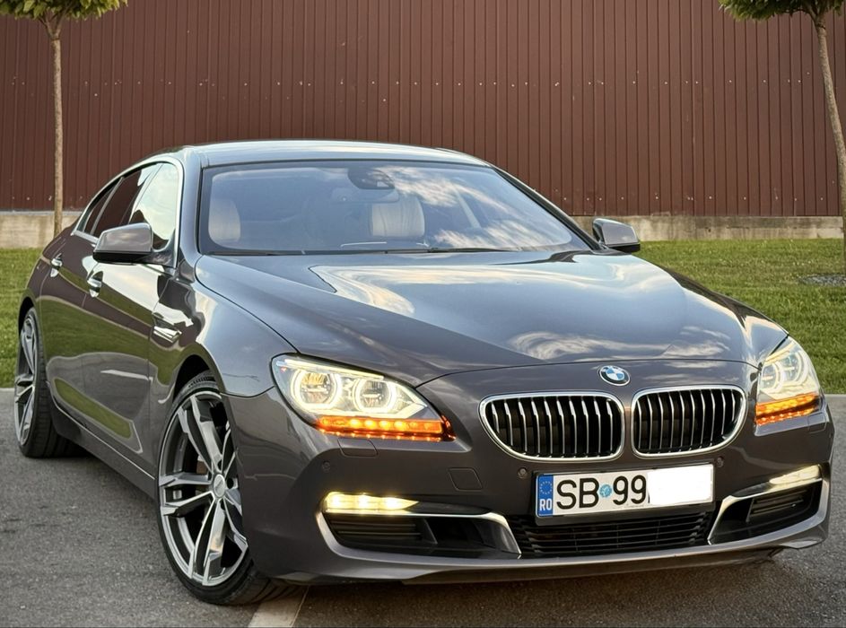 BMW 640D Gran Coupe 2013, 3.0D 313 cp, Euro 5 ,soft clouse,laser,B&O, top !