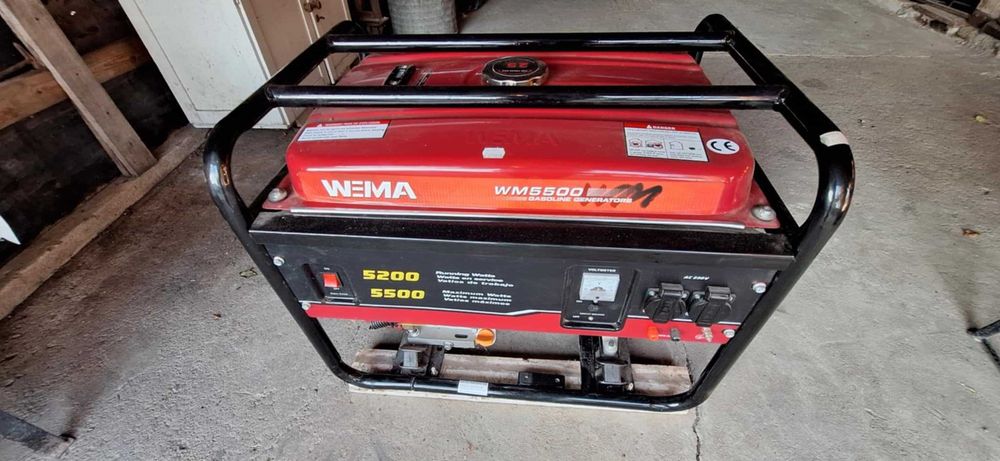 Генератор за ток 5,5 KW , бензинов , четиритактов WEIMA WM 5500