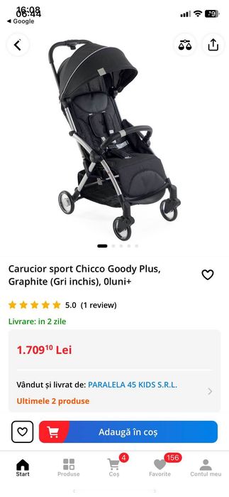 Vand carucior chicoo