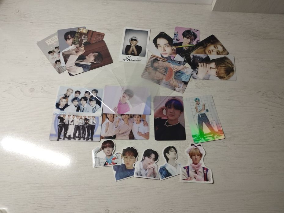 K-pop карточки,наклейки, проректоры. Stray kids, Enhypen.
