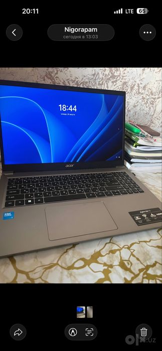 Srochna Acer nootbook sotiladi.