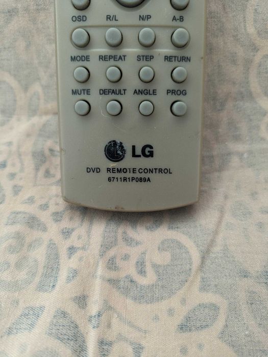 Пульт от DVD Player LG. ДВД плеер.