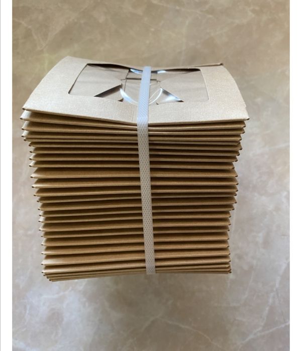 Коробочки крафт бумага