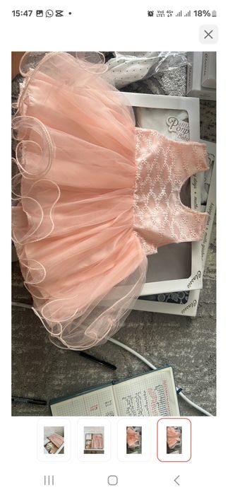 Продам набор пмнетки платье повязка бодик можно для выписки