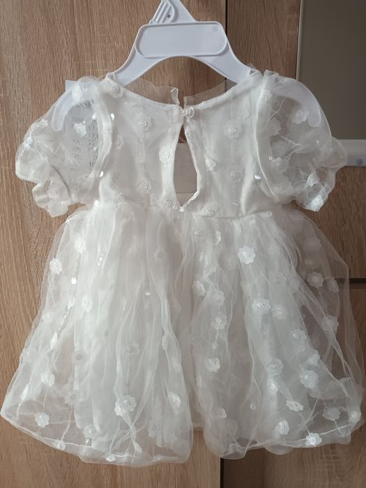 Нова рокля за малка принцеса 68 р-р/ 3-6 м.