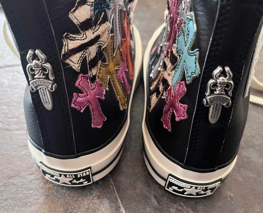 Chrome Hearts x Converse Chuck 70 обувки. размер 42
