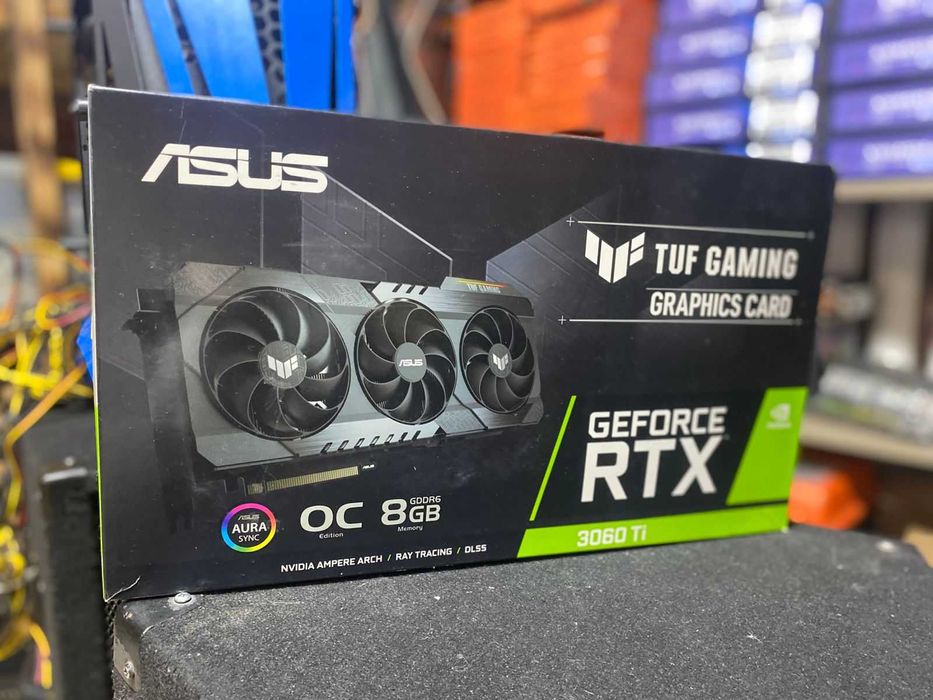 Видеокарта 3060 TI Asus TUF Gaming 8Gb