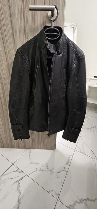 G-star Biker Leather Jacket кожено яке