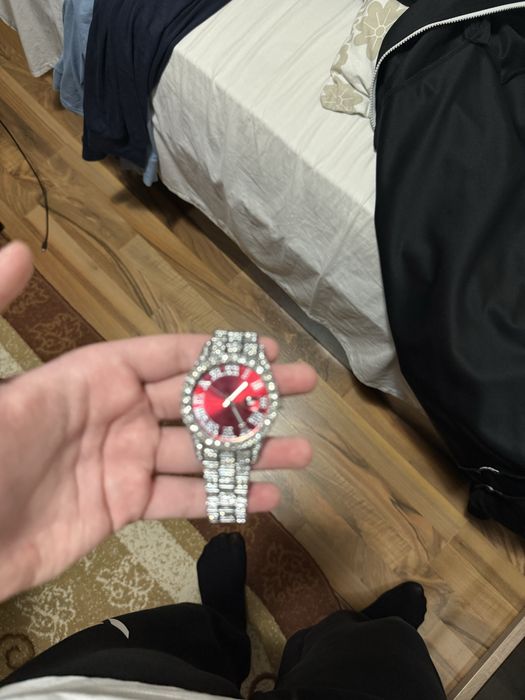 Ceas diamante stralucitoare  unisex