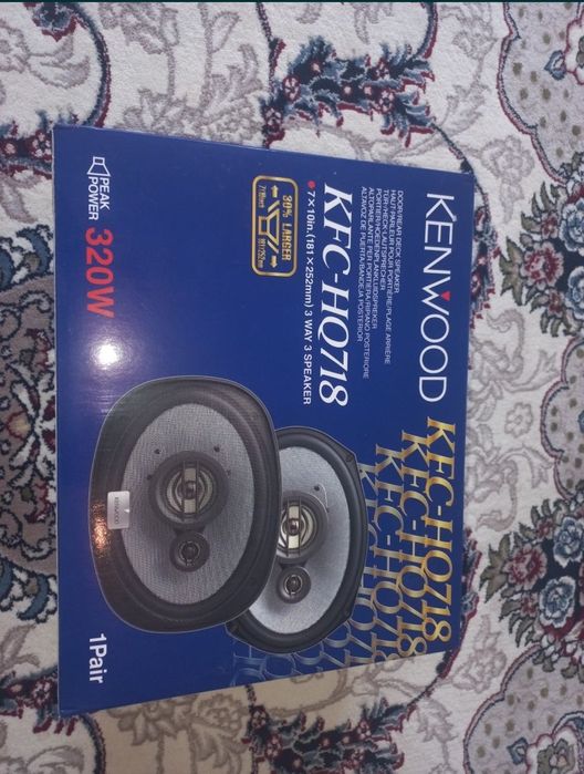 Kenwood 718 yegi ochilmagan original ogan odam barka topadi