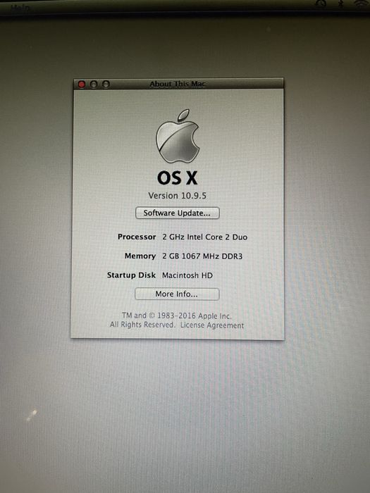 Aplle Macbook functional