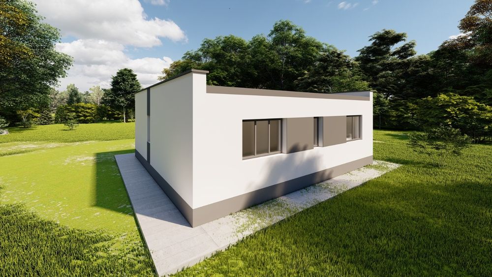 Casa cu autorizație de constr în Aroneanu , materiale premium