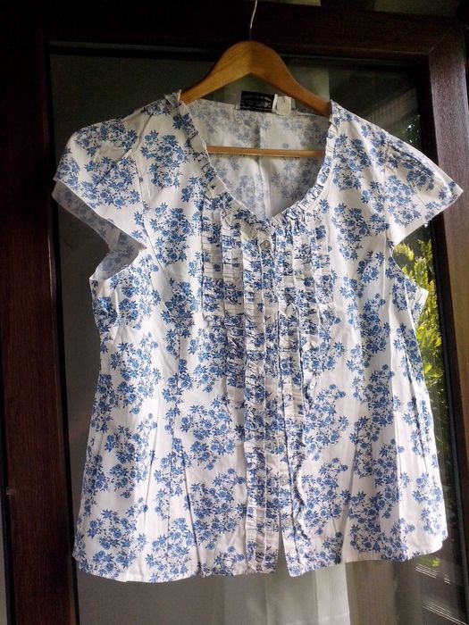 bluza noua,44/46/18,batist bumbac,boho chic