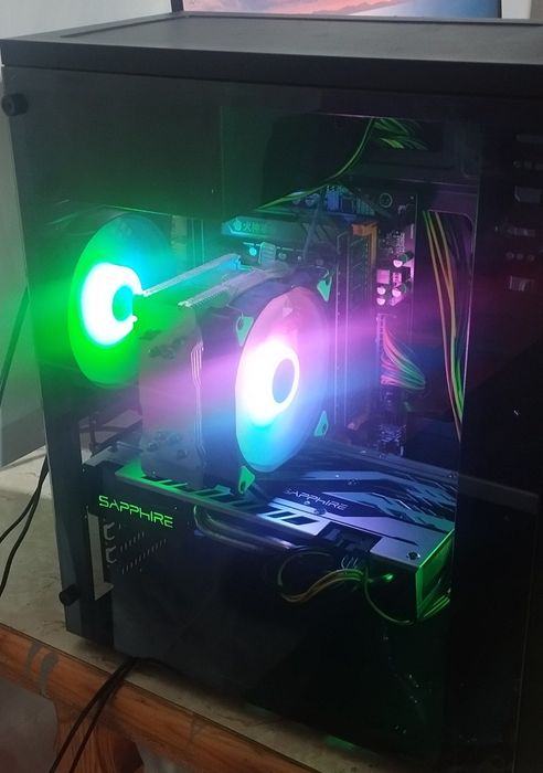 Full komplekt Kampyuter Rx 580 Manitor Redmi 27 IPS