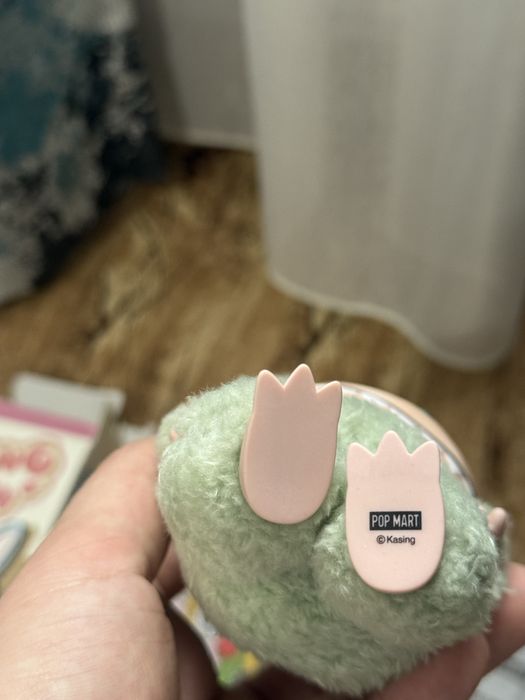 正規品　ラブブ　Exciting Macaron green grape labubu-v1-the-monsters-