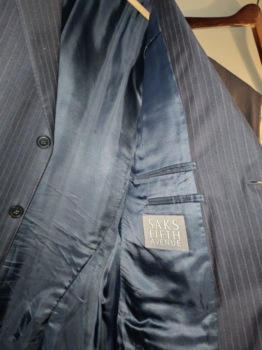 Costum bărbați negru  Saks Fifth Avenue
