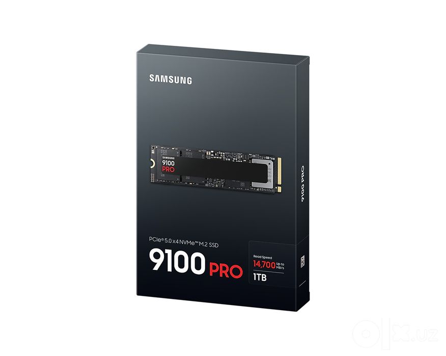 SSD Samsung 9100 PRO 1TB M.2 NVMe PCIe 5.0, новый
