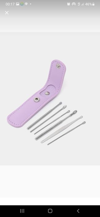 quloqlarni tozalash uchun asboblar to'plami