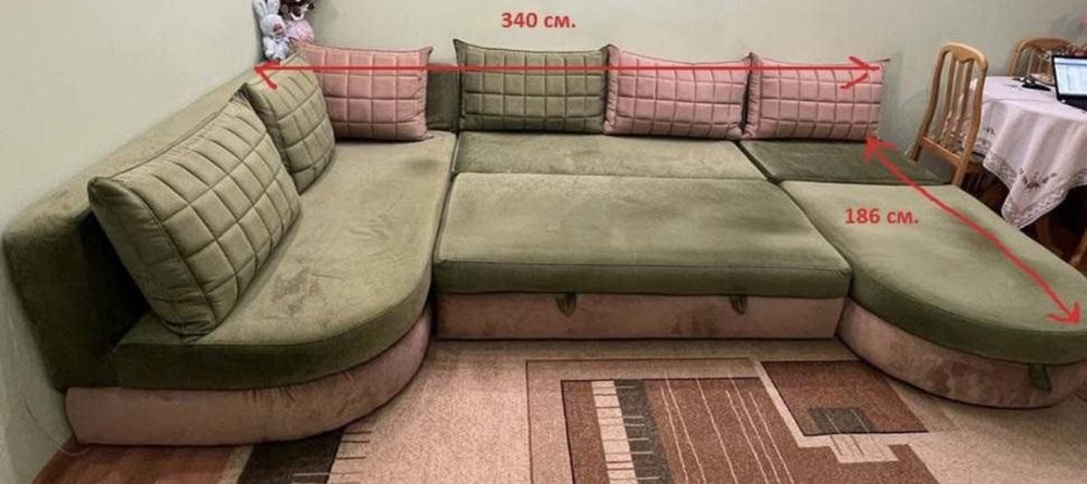 Продам модульный диван