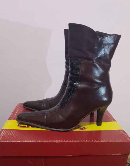 botine damă piele naturala, mărimea 39