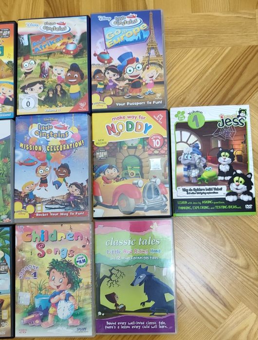 DVD диски мультфильмы 19 штук