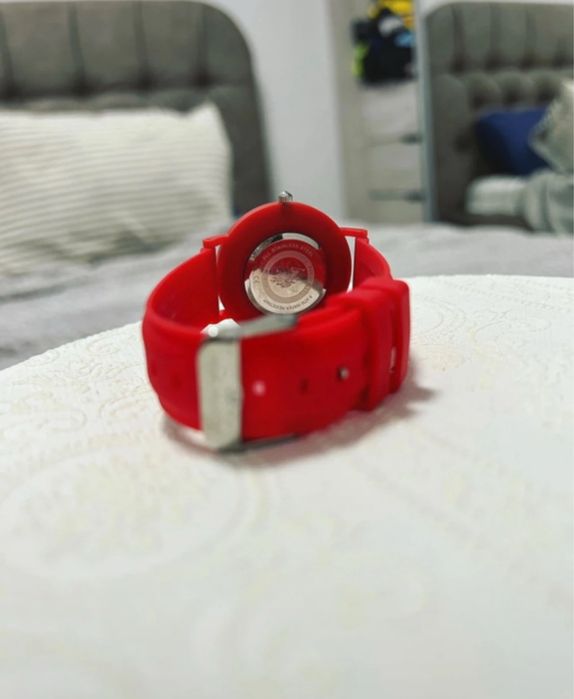 Ceas unisex US Polo ASSN quartz cu o curea din Silicon