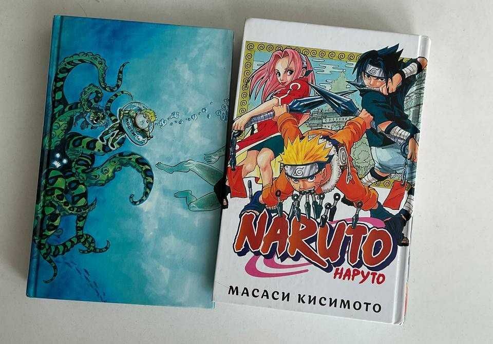 Манга Наруто 1 том,One punch man 2 том
