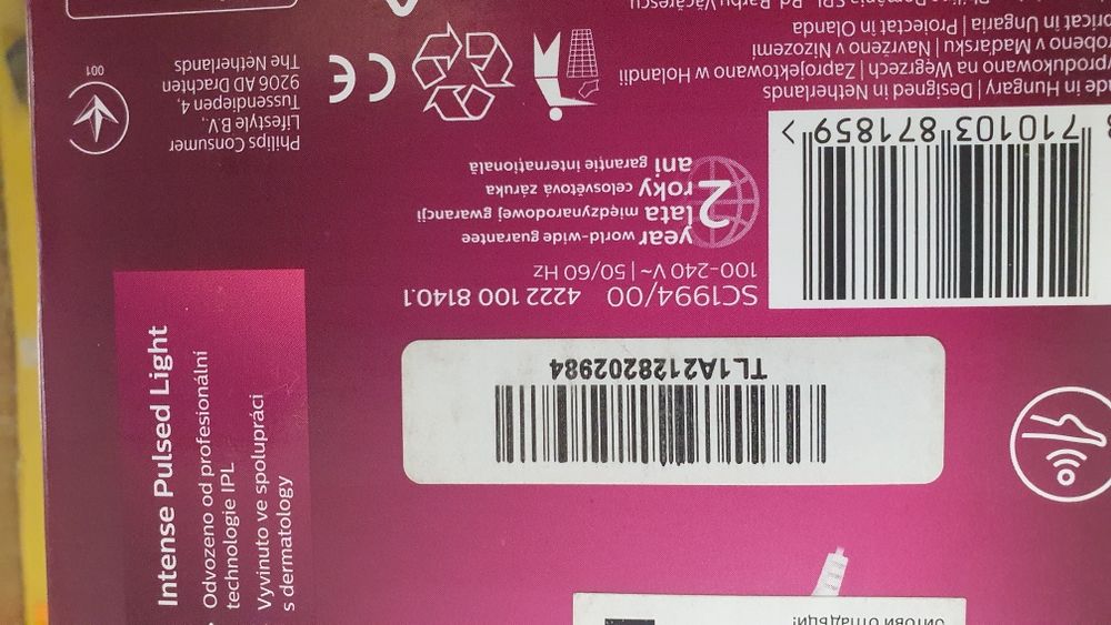 Фотоепилатор philips sc1994/00