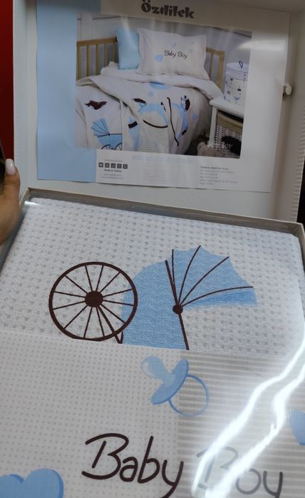 Lenjerie pătuț ozdileck 4 piese