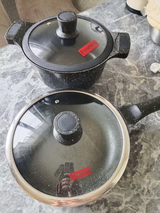 Продам сковороду и кастрюлю  «фишман».