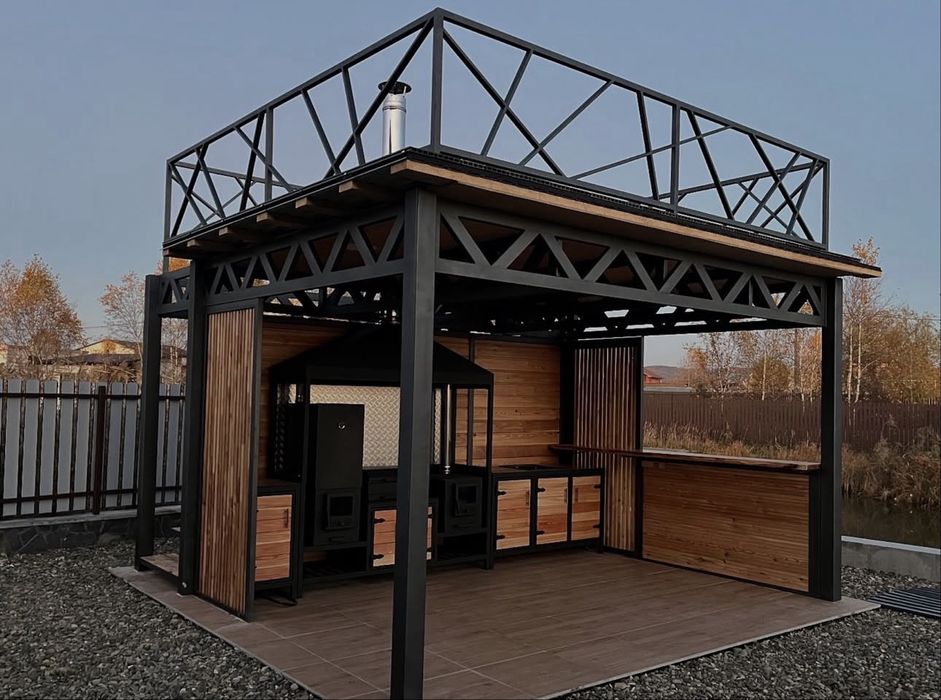 Изготовление садовой мебели и беседок