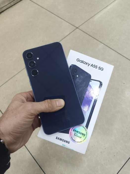 Samsung A55 5G xotrasi 8.128gb 2ta sim ime utgan afetsalne