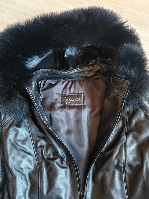 Дамско кожено яке