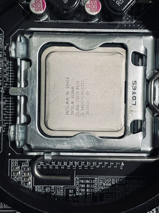 Материнская плата комплект 775