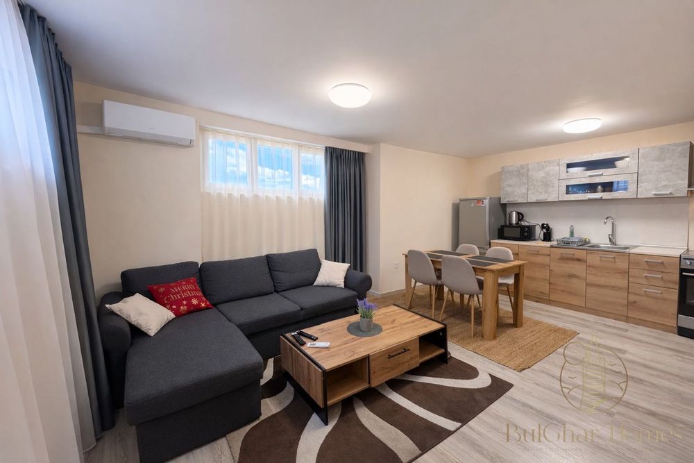 Двустаен напълно обзаведен под наем — кв. Бриз