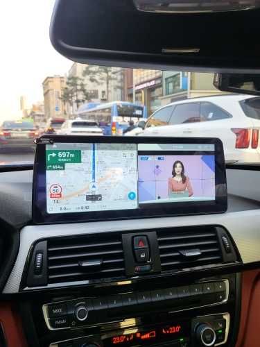 Navigatie BMW Seria 3 F30 Seria 4 , Ecran 12.3 inch QLED Full HD Noua