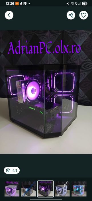 Vând pc gaming cu garantie