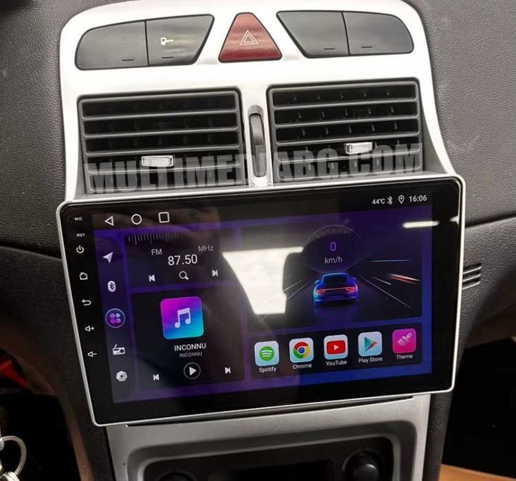 Peugeot 307/307CC 2002-2013 Мултимедия Навигация Android